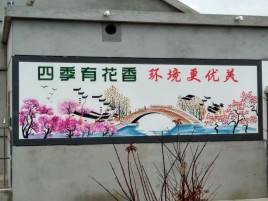  靖江墙绘的特点和形势