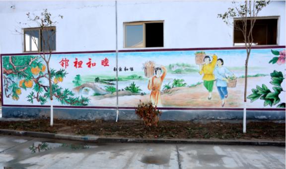  靖江乡镇文化墙 乡风文明焕发新活力