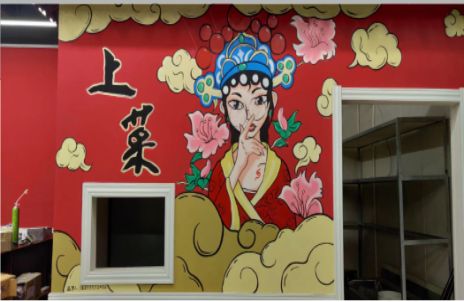  靖江墙体彩绘的发展和应用