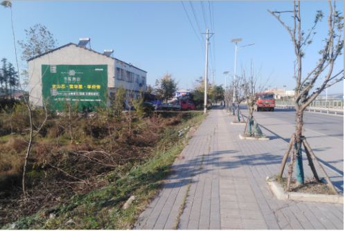  靖江书山南院墙体广告