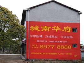  靖江百分之90的人都不了解的农村墙体广告