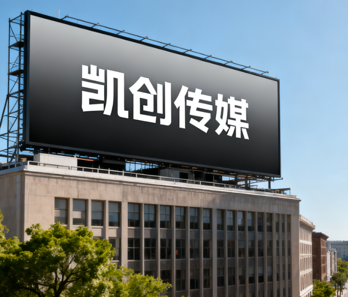 靖江户外广告牌的设计与制作