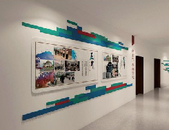 靖江企业文化墙用什么材料好?